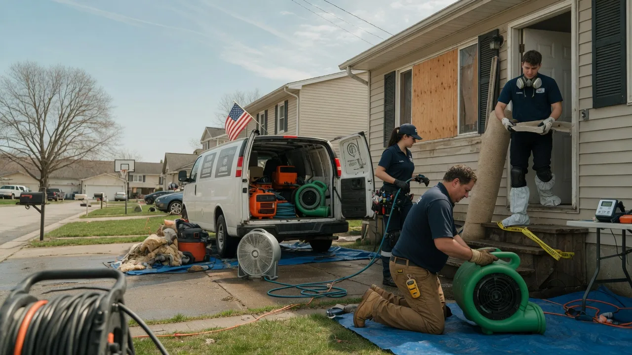 Water Damage Restoration in South Beloit, IL near me